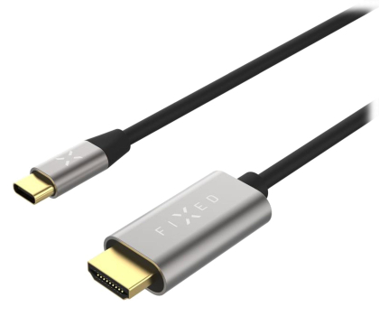 Kabel i złączka FIXED Kabel USB-C/HDMI USB-C 3.1 Gen 2 18Gbps HDMI 2.0 4K/60Hz 2m FIXHU-CHDMI-GR